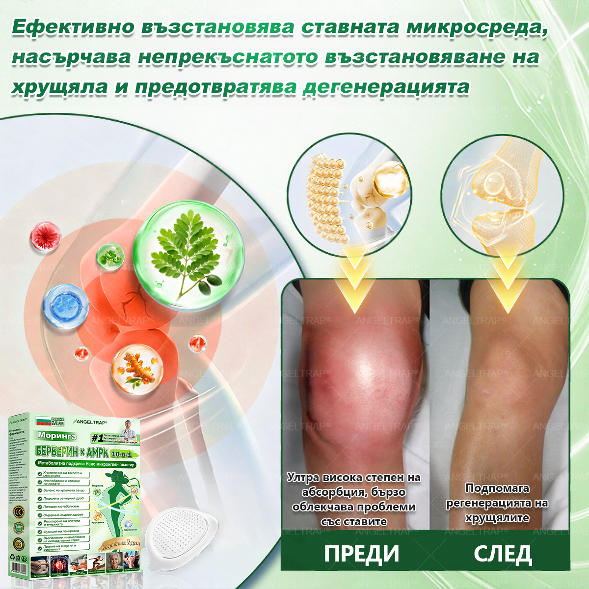 📢📢𝐴𝑁𝐺𝐸𝐿𝑇𝑅𝐴𝑃® 𝐌𝐨𝐫𝐢𝐧𝐠𝐚 × 𝐁𝐞𝐫𝐛𝐞𝐫𝐲𝐧𝐚 × 𝐀𝐌𝐏𝐊 𝟏𝟎 в 𝟏 – Нано микроиглен пластир за отслабване|Само 𝟏× дневно ✅ Видими промени за 𝟕 дни – при затлъстяване, сърдечно-съдово здраве, диабет и ставни проблеми